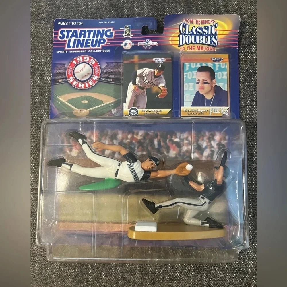 NIB 1999 Starting Lineup Alex Rodriguez Action Figures and Cards